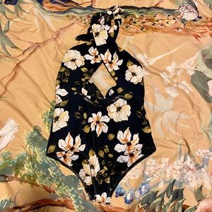 Beach Riot x Stone Cold Fox Floral One Piece